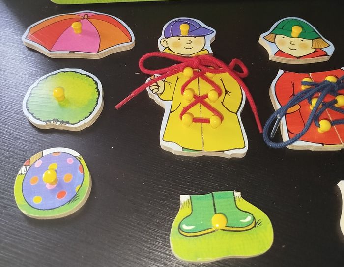 🧩 Ravensburger Vintage Rare Puzzle en bois - photo numéro 6