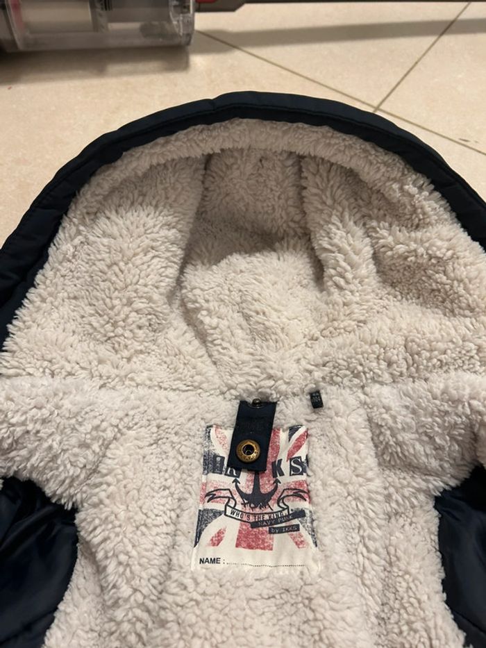 Parka à capuche 2en1 avec doudoune sans manches amovible IKKS 4ans - photo numéro 11