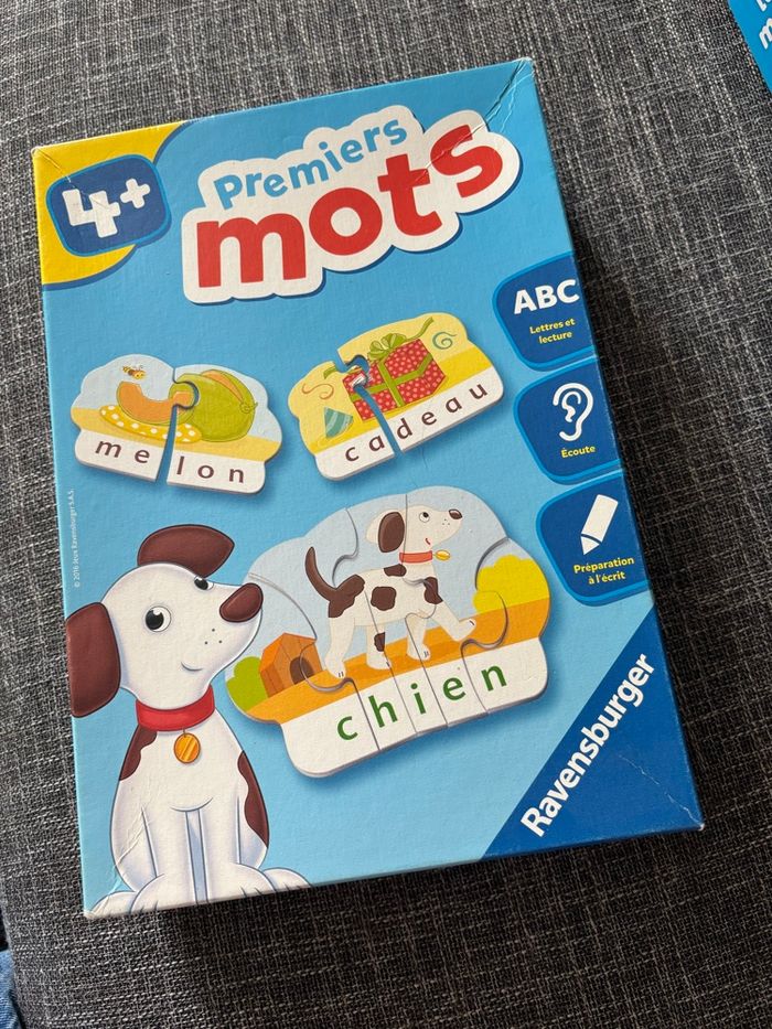 Jeu Premiers Mots 4+ Ravensburger en très bon état