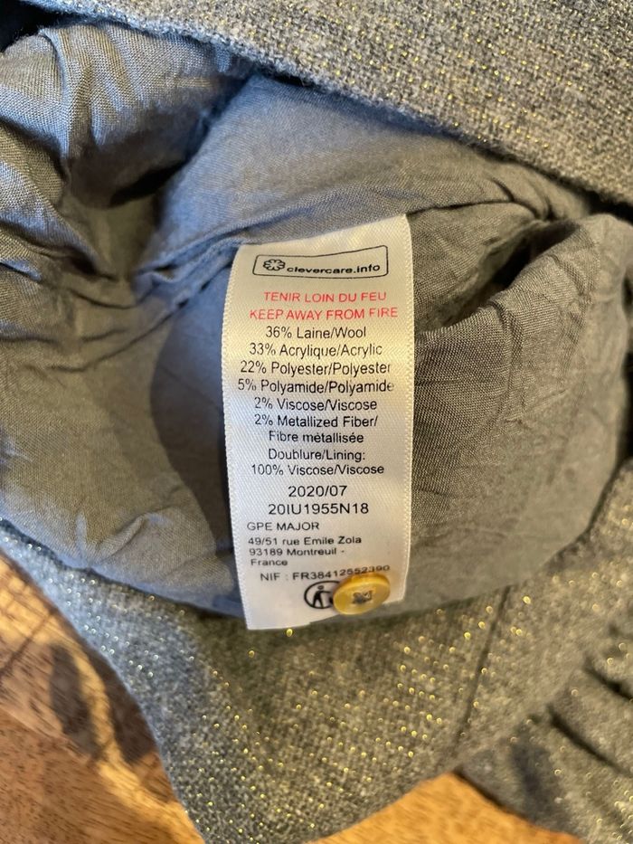 Ensemble Natalys 12 mois – robe en laine + chemisier – très bon état - photo numéro 5