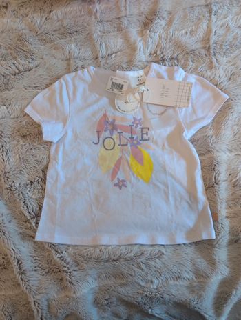 T-shirt blanc 2 ans