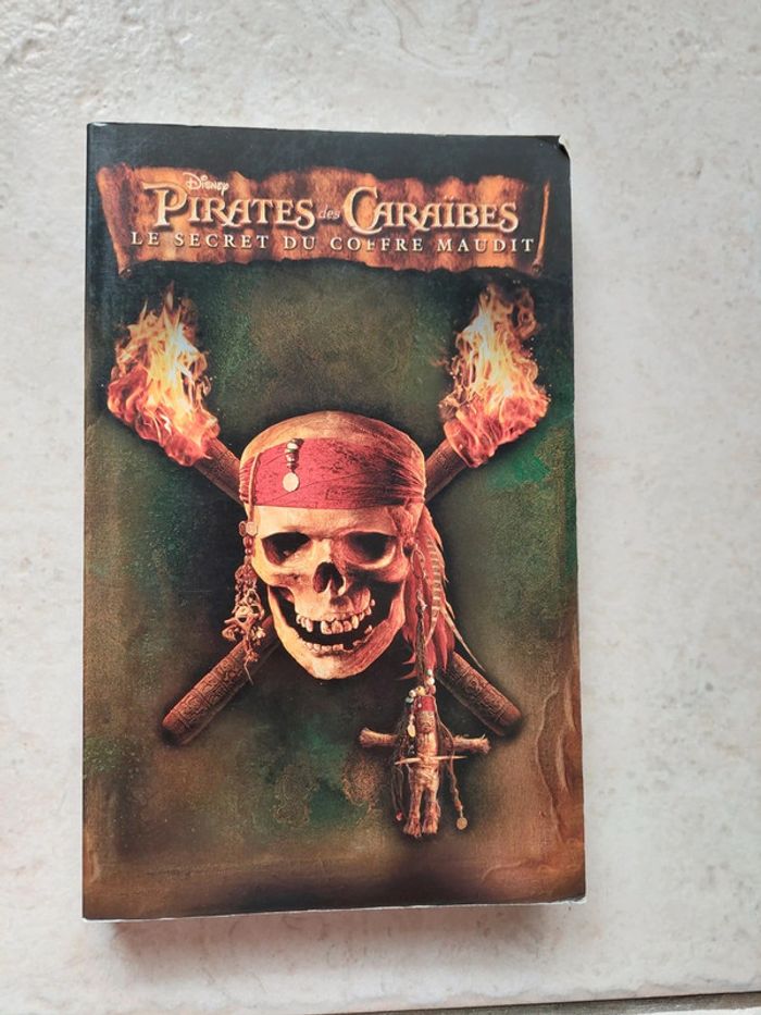 Livre Pirates des caraibes Hachette