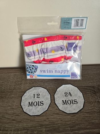 Vêtement Bébé Fille - Couche de bain - Bambino Mio - 1/2 ans