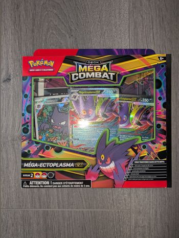 Pokémon deck mega combat méga ectoplasma ex
