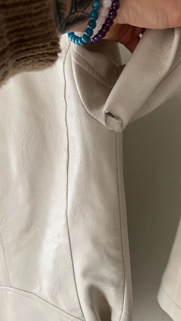 Veste similicuir - photo numéro 3