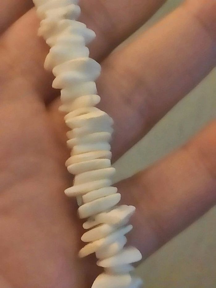 Collier blanc vintage - photo numéro 5