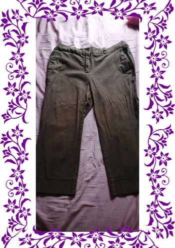 Pantacourt marron