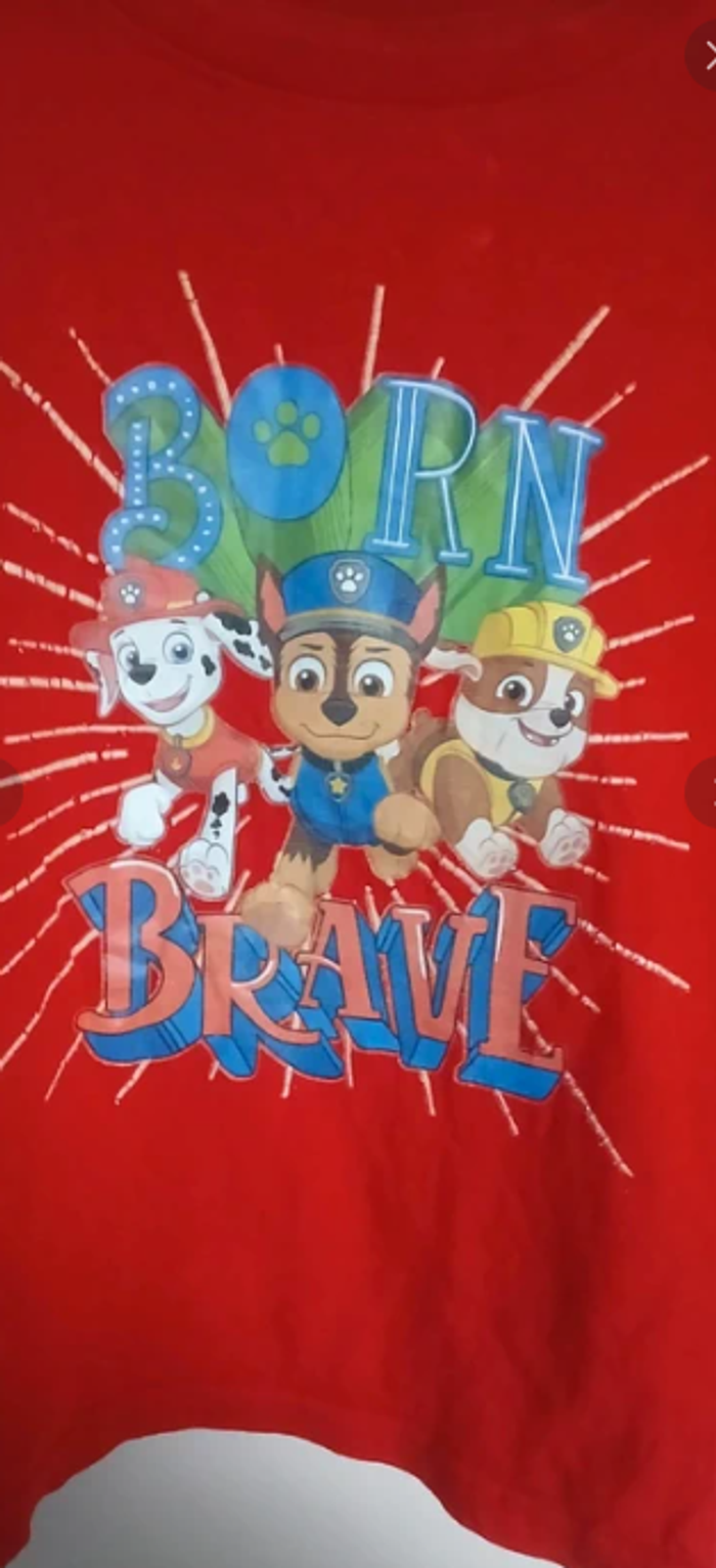 T-shirt la Pat Patrouille 6 ans - photo numéro 2