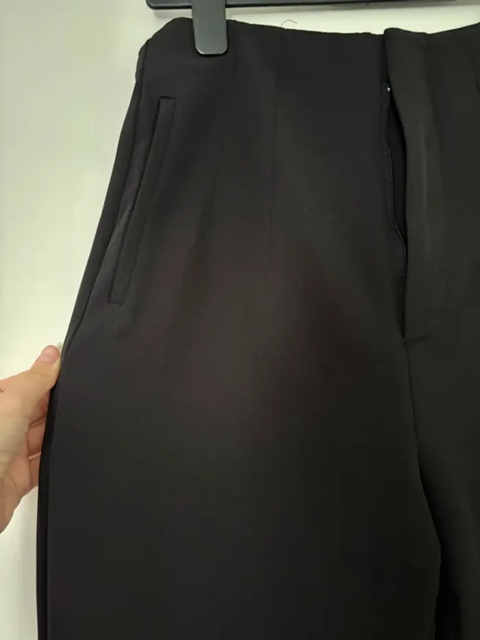 Pantalons évasés avec taille haute - photo numéro 4