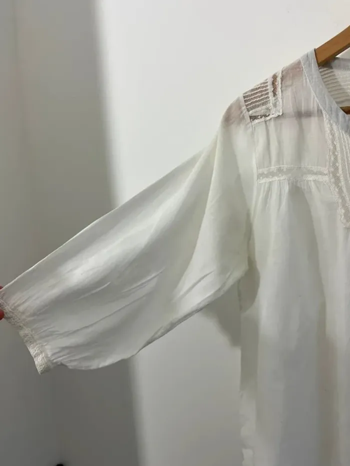 Blouse Maje blanche - photo numéro 6