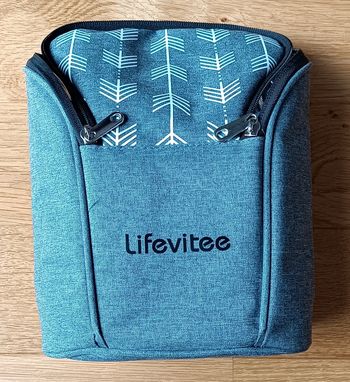 Petit Sac/Petite Sacoche Isotherme Grise Lifevitee