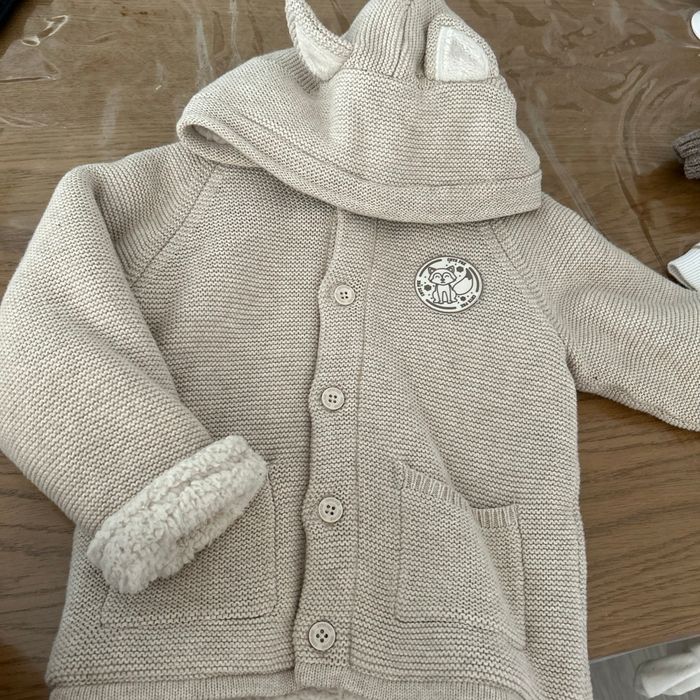 Veste molletonné renard