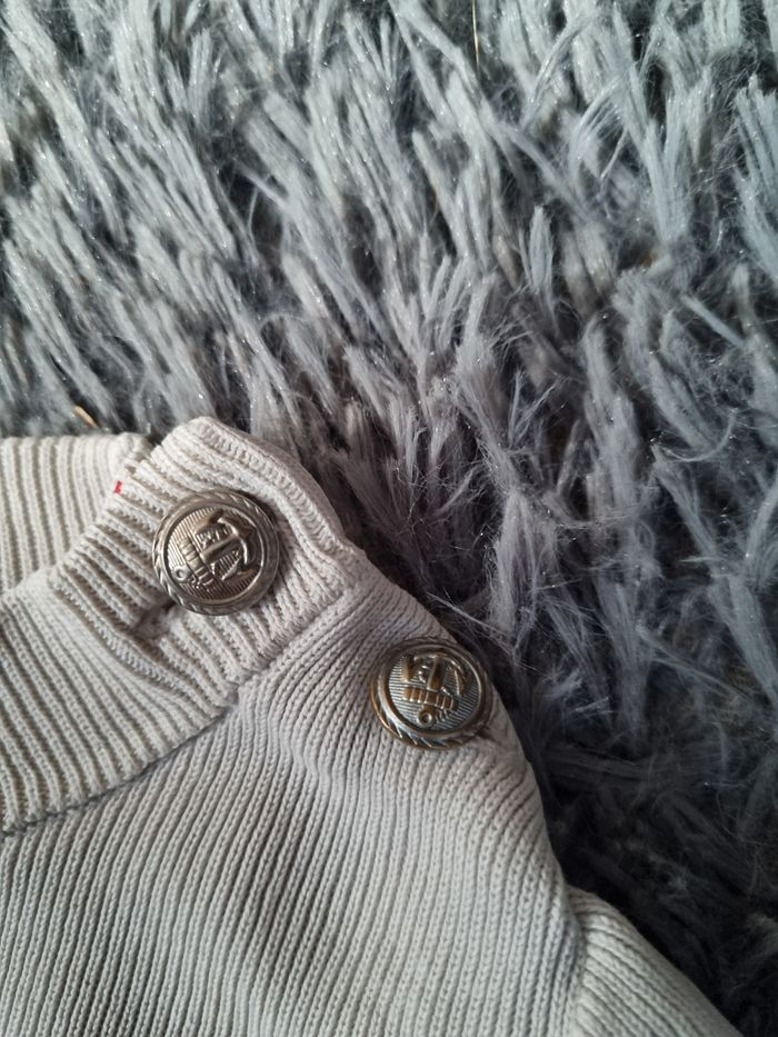 Pull côtelé à rayures style Marin 5ans mixte - photo numéro 3