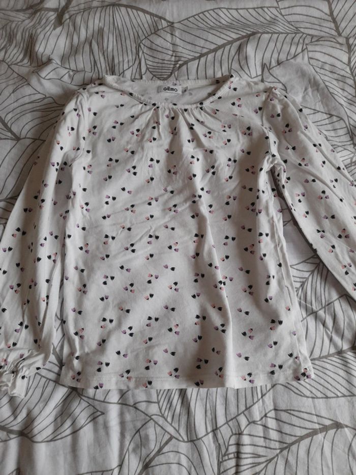 T-shirt à manche longue Gémo
