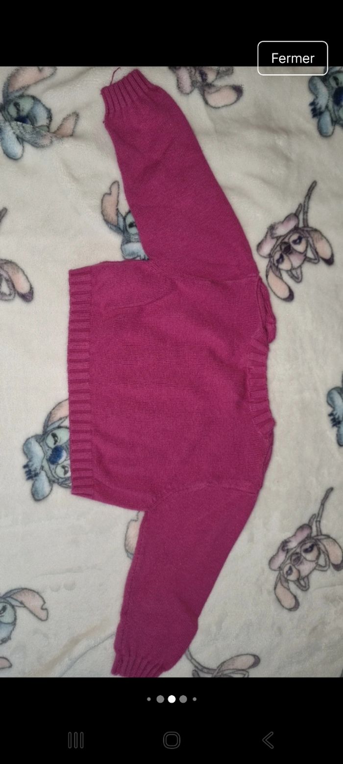 Pull en laine 6 mois en très bon état - photo numéro 6