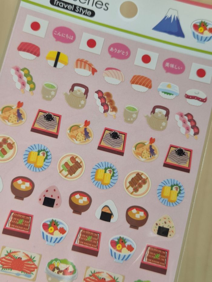 Stickers Chocotto Seal Series : Travel Style - photo numéro 2