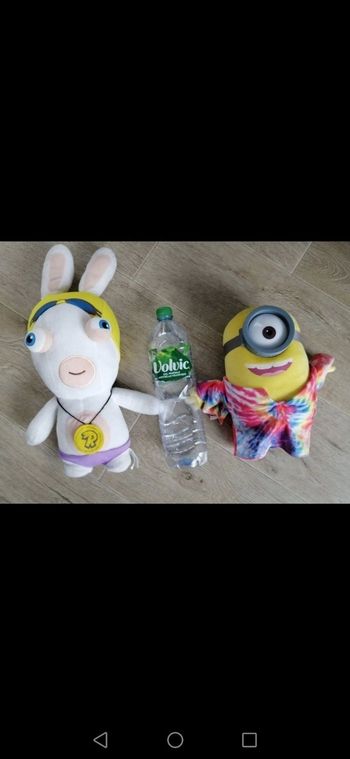 Lot de 2 grandes peluches