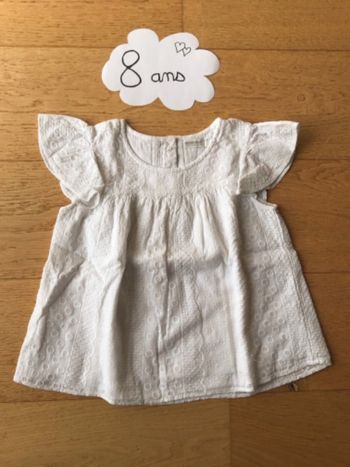 Haut style brodé orchestra 8 ans