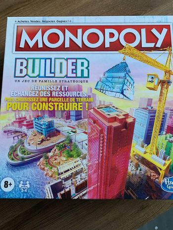 Monopoly builder tout juste déballé