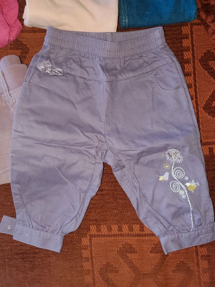 Lot 9 bas/leggings/pantalons 6M - photo numéro 6