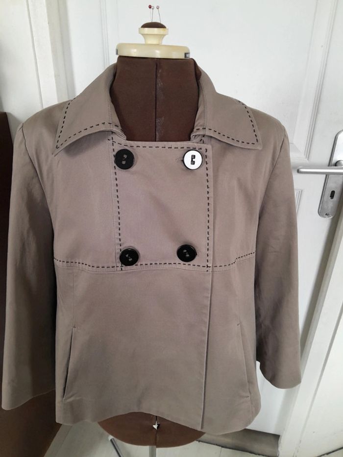 Superbe veste vintage caroll taille 42 - photo numéro 2