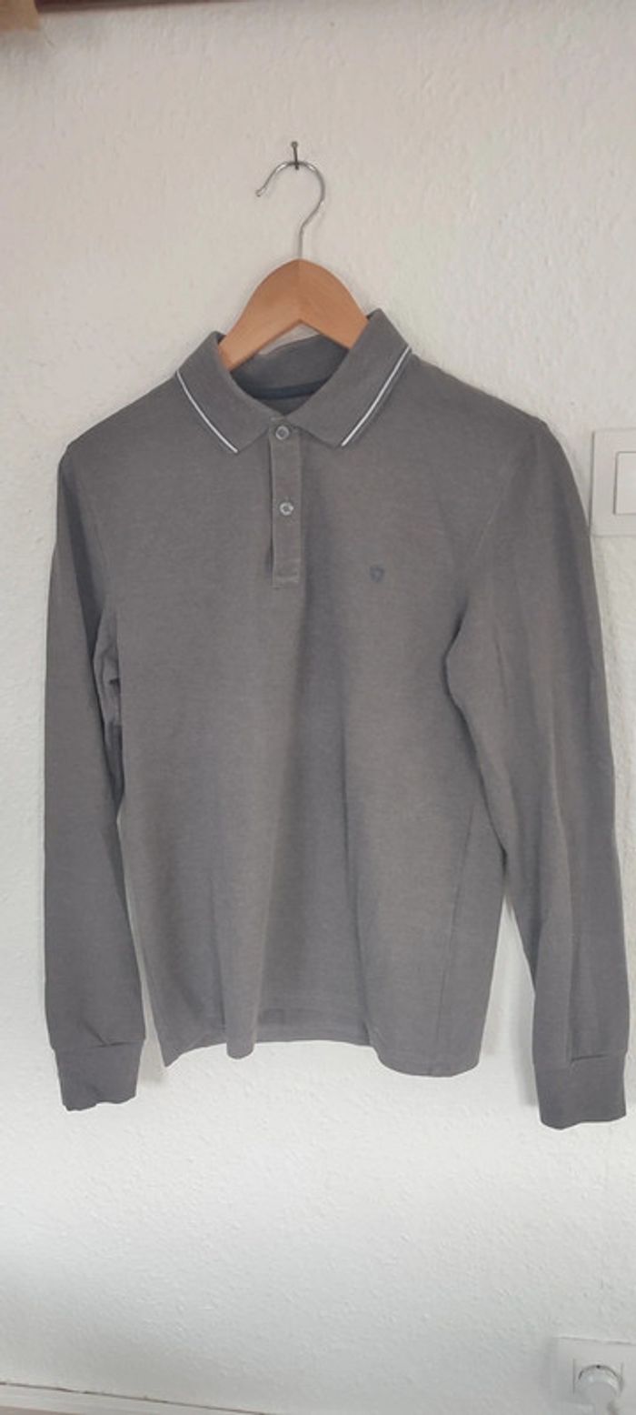 Polo homme manches longues - photo numéro 2