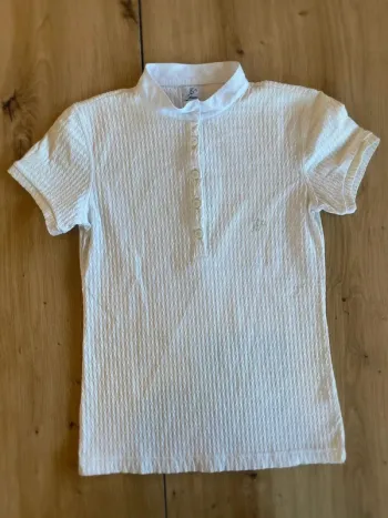Polo Anna Scarpati – Taille S – Blanc – Très Bon État