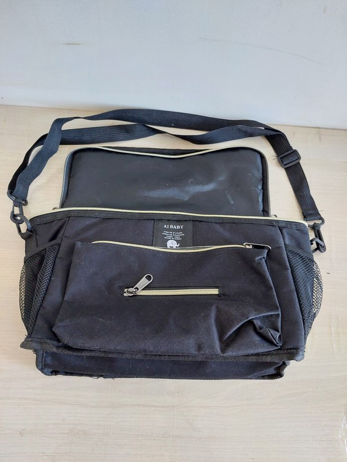 Sac à langer noir