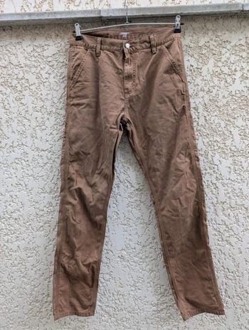 Pantalon en toile Carhartt camel taille 30 * 34