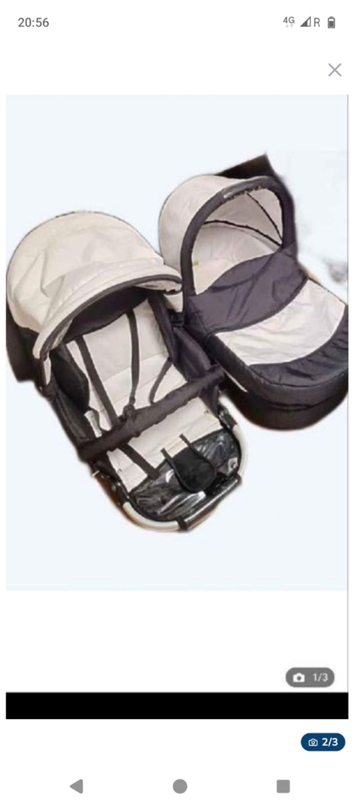 Poussette 3  en 1 ,(en main propre uniquement) - photo numéro 4