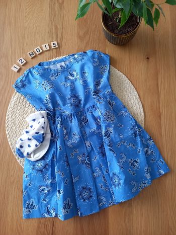 Robe 12 mois Petit Bateau