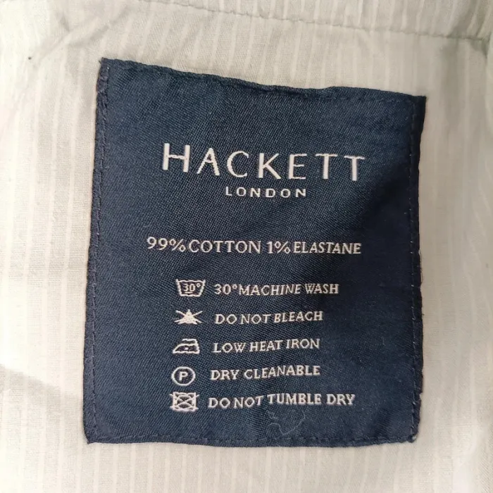 Pantalon Homme - Chino Hackett Bleu ciel - Bleu très clair Taille 32L Taille 40 estimée A384 - photo numéro 12