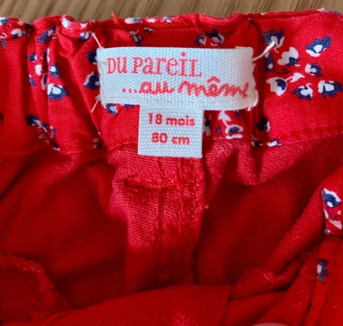 Pantalon jeans 18 mois fille du pareil au même - photo numéro 4