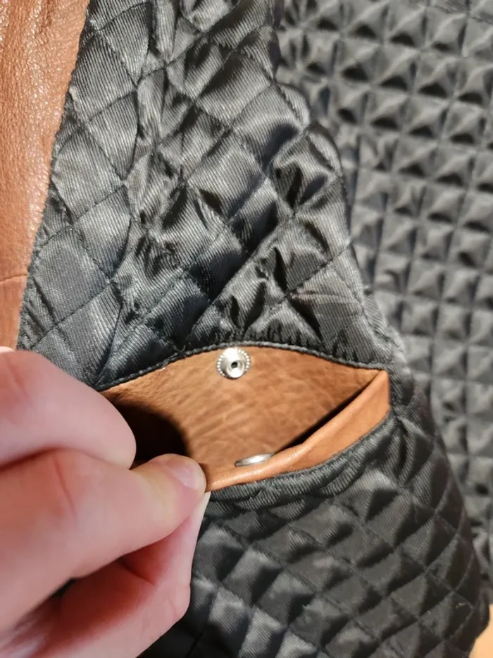 Veste en cuir Superdry - photo numéro 6