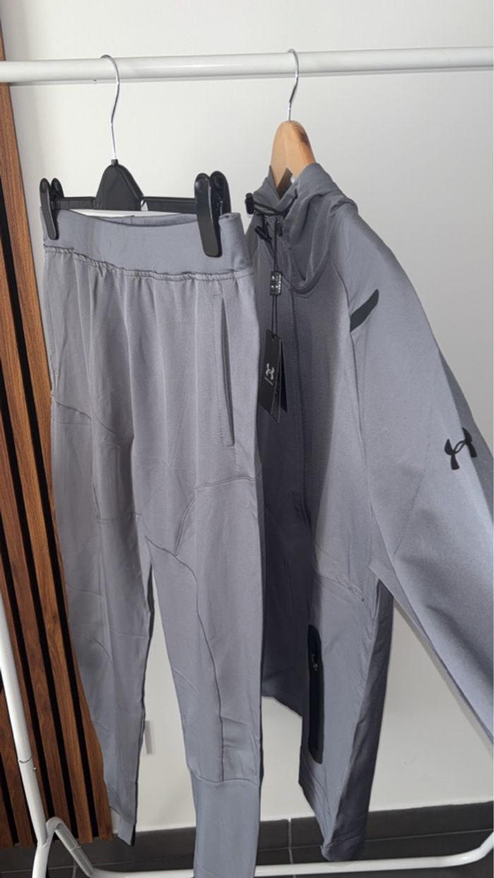 Ensemble Under Armour, gris foncé - photo numéro 4