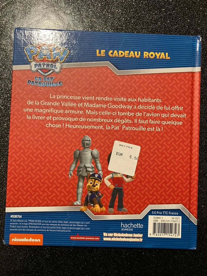 Livre pat patrouille Le cadeau royal - photo numéro 3
