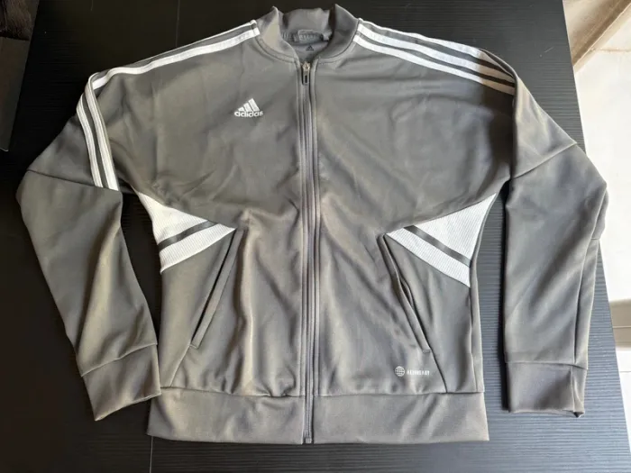 Veste de sport adidas grise
