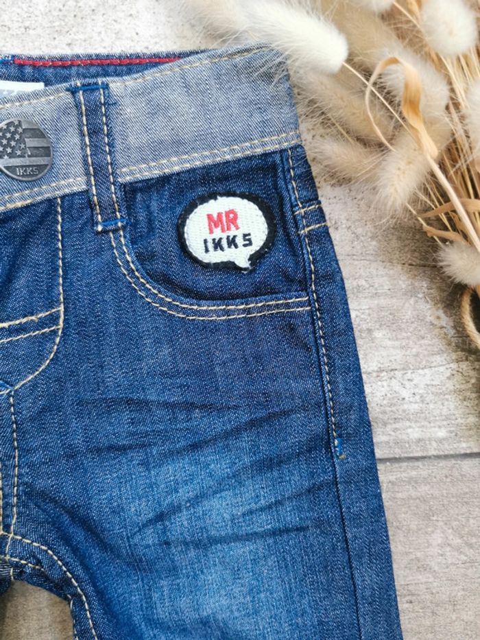 🌺IKKS Très beau Jean bleu Neuf 3mois mr ikks - photo numéro 2