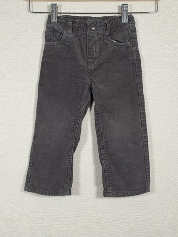 Pantalon velours obaïbi 23 mois 86 cm 