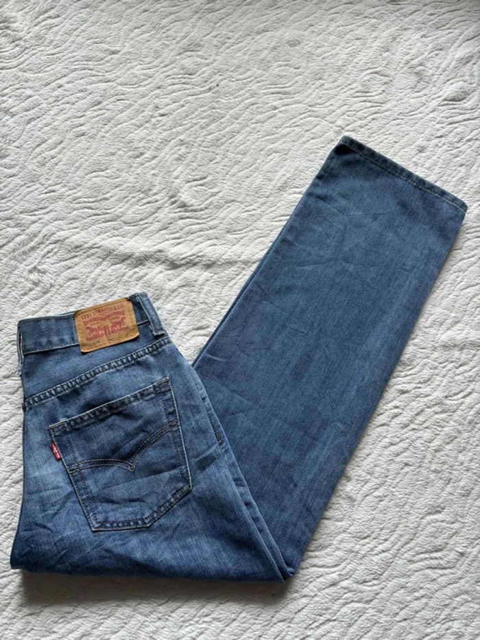 Jean Levi’s femme 550 Relaxed Fit W27 L27 S/36 bleu large ample mi taille - taille haute
