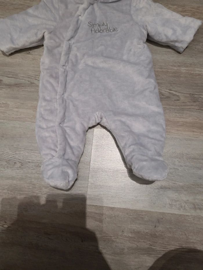 Combinaison chaude grise mixte Panpan Disney - photo numéro 5