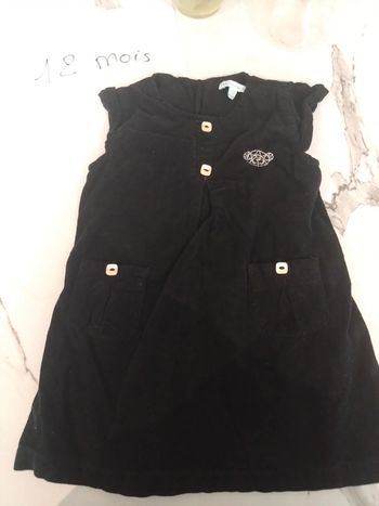 Robe noir hiver 12 mois