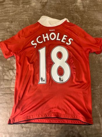 Maillot scholes Manchester united
