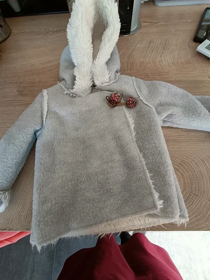 Manteau bébé fourré