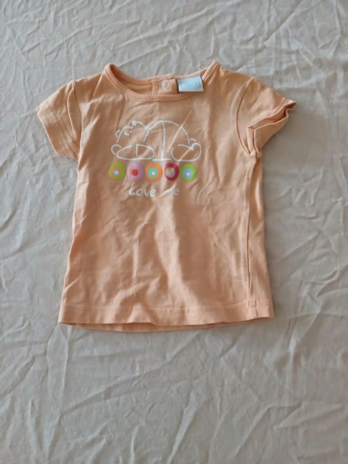 Tee-shirt manches courtes 6 mois