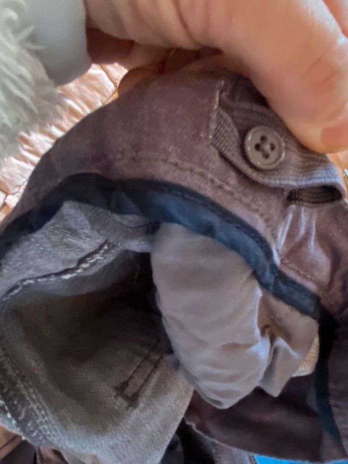 Jean slim mauve /violine Cyrillus taille 16 ans. - photo numéro 7