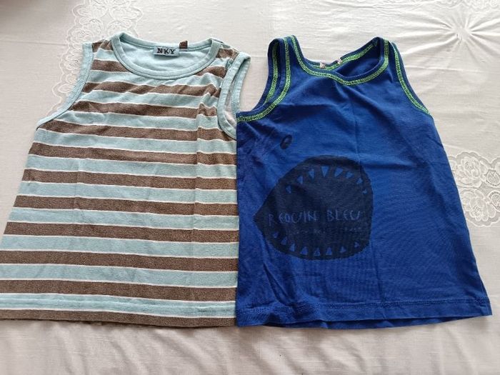 Débardeur 5 ans lot de 2