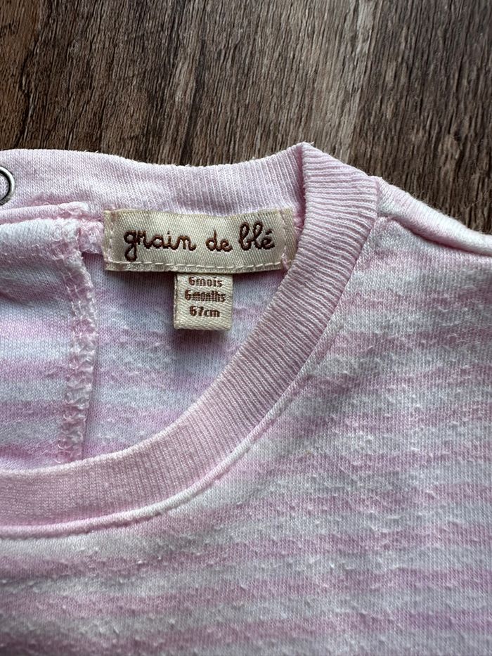 - Pyjama Grain de blé - 6 mois - bon état, bouloche - photo numéro 3