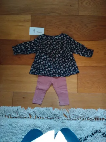 Ensemble legging blouse