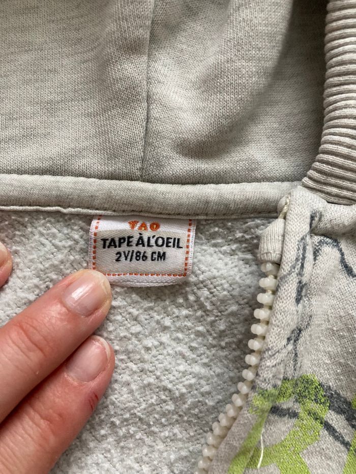Veste à capuche zippée - photo numéro 3